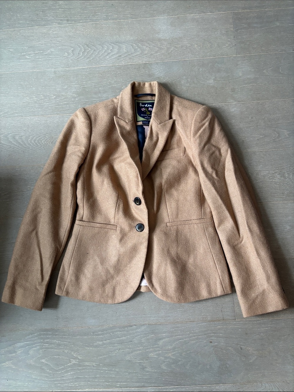 Boden British Tweed by Moon Camel Blazer, 2P